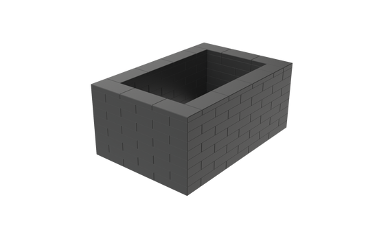 PolyBrick Raised Bed Planter Kit