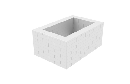 PolyBrick Raised Bed Planter Kit